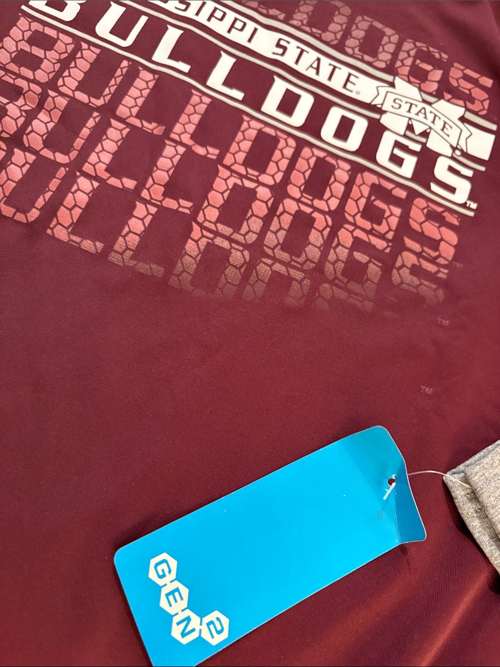 NWT Lot of 2x [Gen2] Mississippi State Bulldogs NCAA Shirts Pack Youth M or L - Picture 7 of 12